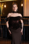Robe de Soirée Longue Brun ABU6094