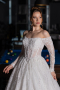Robes de Mariage Longue Dantelle Blanc ABG194