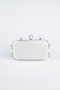 Sac de Soirée Luxe A motifs Argent KC714