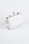 Sac de Soirée Luxe A motifs Argent KC714