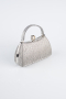 Sac de Soirée Luxe A motifs Platine KC752