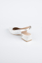 Chaussure de soirée Perlé Argent AB2100