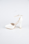 Chaussure de soirée Cuir Nacre AB2111