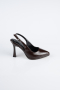 Chaussure de soirée Peau Brun ABC2105
