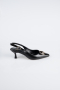 Stiletto Cuir Noir ABD2108