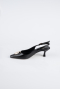 Stiletto Cuir Noir ABD2108