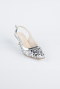 Stiletto Squameuse Argent ABP2107