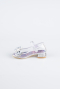 Chaussure D’enfant Peau Argent HR1031