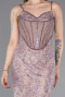 Robe De Fiançailles Grande Taille Longue Lavande ABU6132