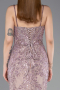 Robe De Fiançailles Grande Taille Longue Lavande ABU6132