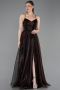 Robe de Soirée Longue Brun ABU6123