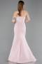 Robe De Soirée Longue Poudre ABU5568