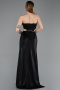 Robe de Soirée Longue Noir ABU6127