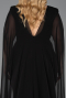 Robe de Soirée Grande Taille Longue Noir ABU5955