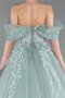 Robes De Soirée Grande Taille Longue Menthe ABU3623