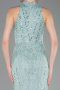Robe De Soirée Longue Menthe ABU4791