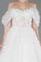 Robes de Mariage Longue Blanc ABG100