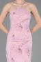 Robe De Soirée Squameuse Longue Poudre ABU5713