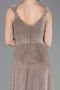 Robe De Soirée Longue Bronze ABU6045