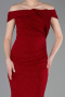 Robe de Soirée Longue Rouge ABU6151