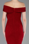 Robe de Soirée Longue Rouge ABU6151