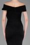 Robe de Soirée Longue Noir ABU6151