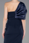 Robe de Cérémonie Midi Bleu Marine ABK2625