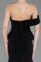 Robe Queue de Poisson Longue Noir ABU6153