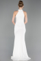Robe De Soirée Longue Blanc ABU6083