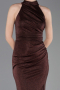 Robe De Soirée Longue Brun ABU6083