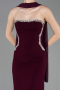 Robe De Soirée Longue Violet ABU6020
