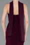 Robe De Soirée Longue Violet ABU6020