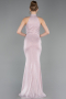 Robe De Soirée Longue Poudre ABU5426
