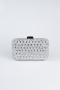 Sac De Soirée Luxe Argent SH827