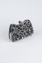 Sac De Soirée Luxe Noir-Argent SH828