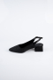 Chaussure De Soirée Perlé Noir AB2100