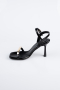 Chaussure de soirée Cuir Noir ABD2116