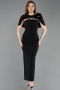 Tenue de Soirée Midi Noir ABK2628