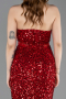 Robe De Soirée Longue Rouge ABU5185