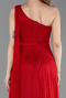 Robe de Soirée Longue Rouge ABU6164