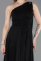 Robe de Soirée Longue Noir ABU6164