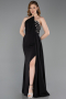 Robe de Soirée Longue Noir ABU6170