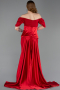 Robe de Soirée Longue Rouge ABU6167