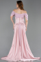 Robe de Soirée Longue Poudre ABU6167