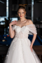 Robes de Mariage Longue Blanc ABG100