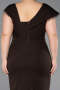 Robe De Invitation Grande Taille Midi Brun ABK2632