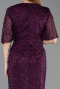 Robe De Soirée Grande Taille Longue Violet ABU4542