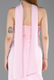 Robe De Soirée Longue Rose ABU5568