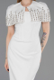 Robe de Soirée Longue Blanc ABU5889
