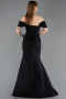 Robe De Soirée Longue Noir ABU6002